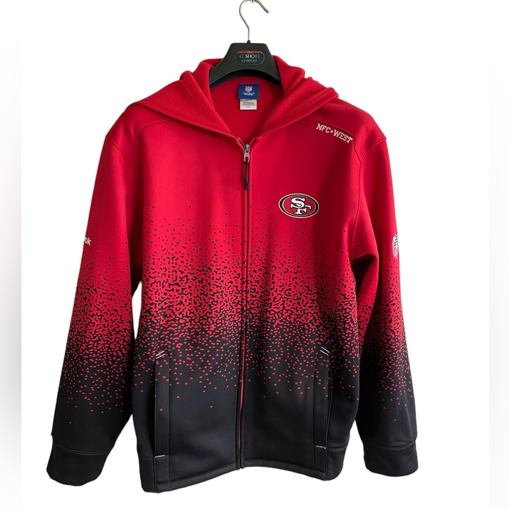 San Francisco 49ers NFL Zipper Hoodie Size M (XXL)